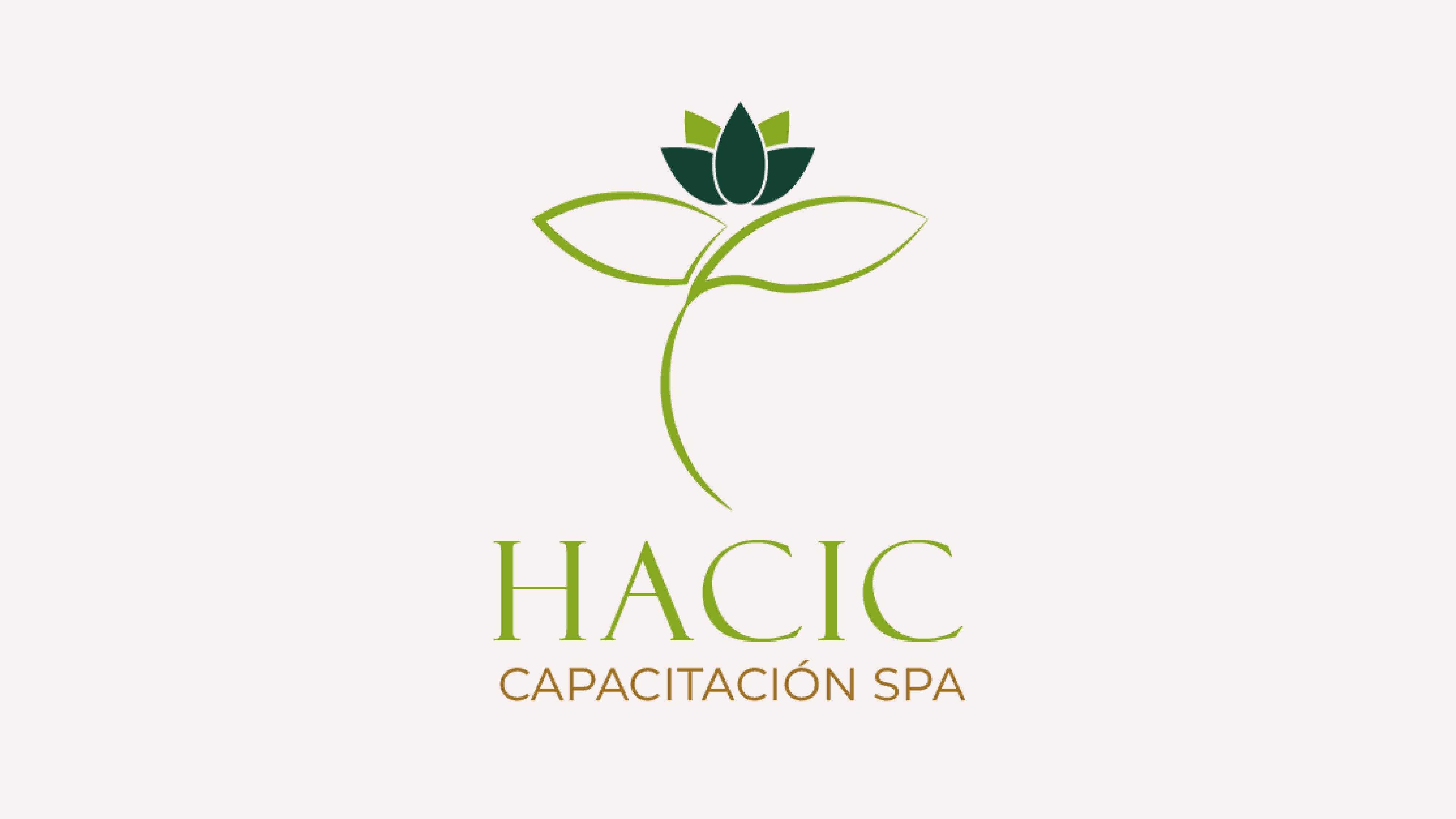 El logo de HACIC.CL presenta el acrónimo "HACIC" en una tipografía moderna y dinámica